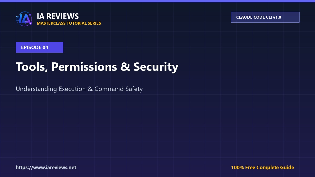 Featured Image - Episode 4: Claude Code Masterclass #4: Tools, Permissions & Security Control