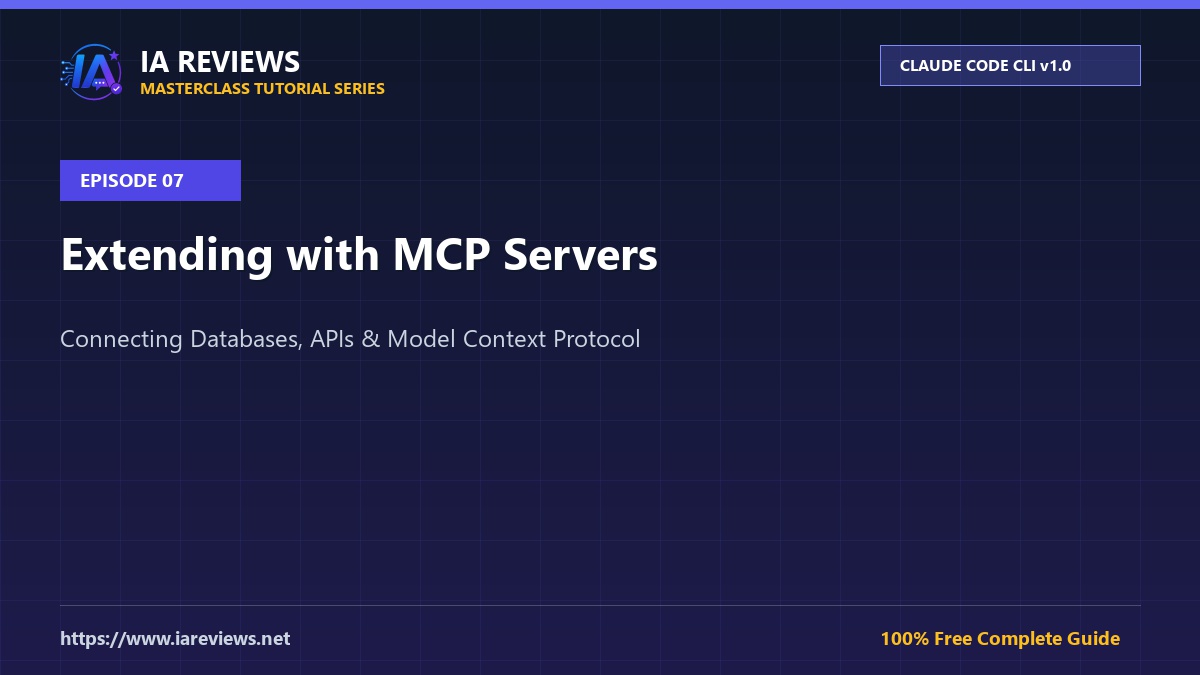 Featured Image - Episode 7: Claude Code Masterclass #7: Extending Claude Code with MCP Servers