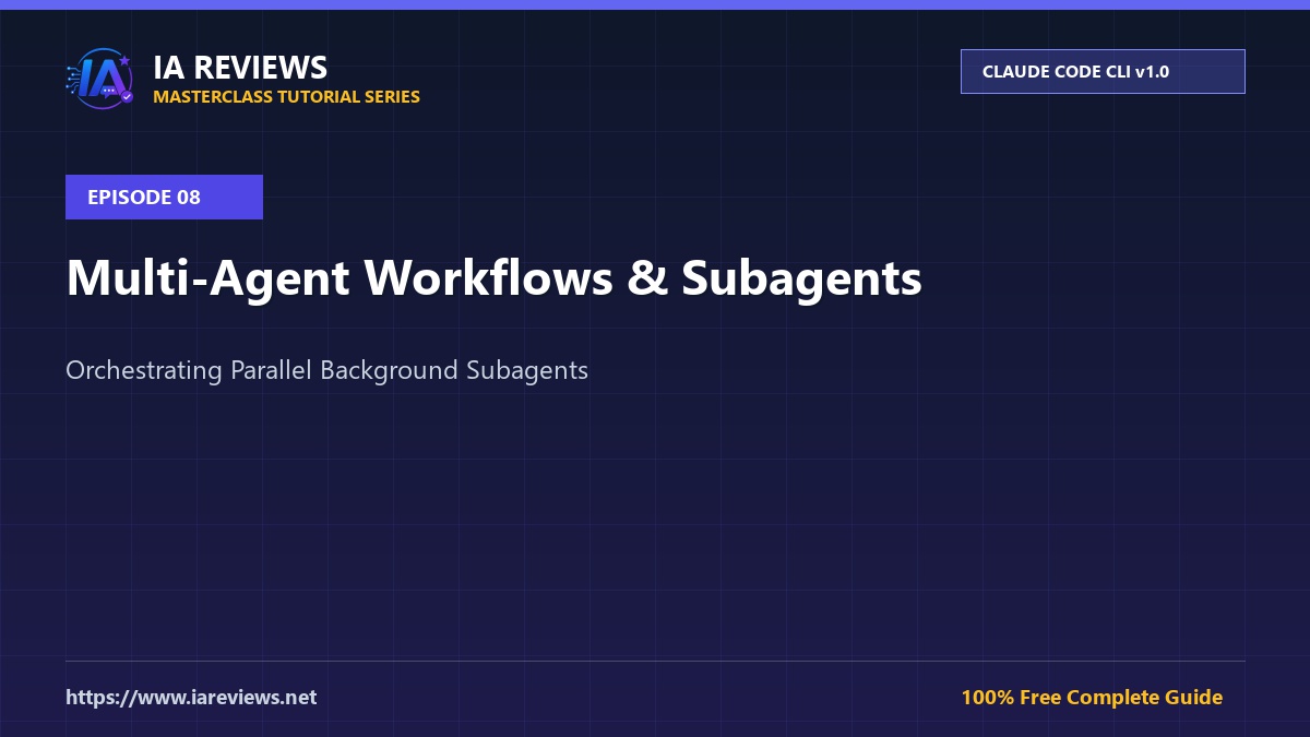 Featured Image - Episode 8: Claude Code Masterclass #8: Multi-Agent Workflows & Subagent Orchestration