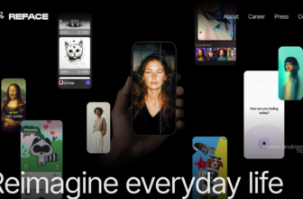 Reface App & Studio Review: Leading AI Face Swap & Video Transformation Tool Website Screenshot